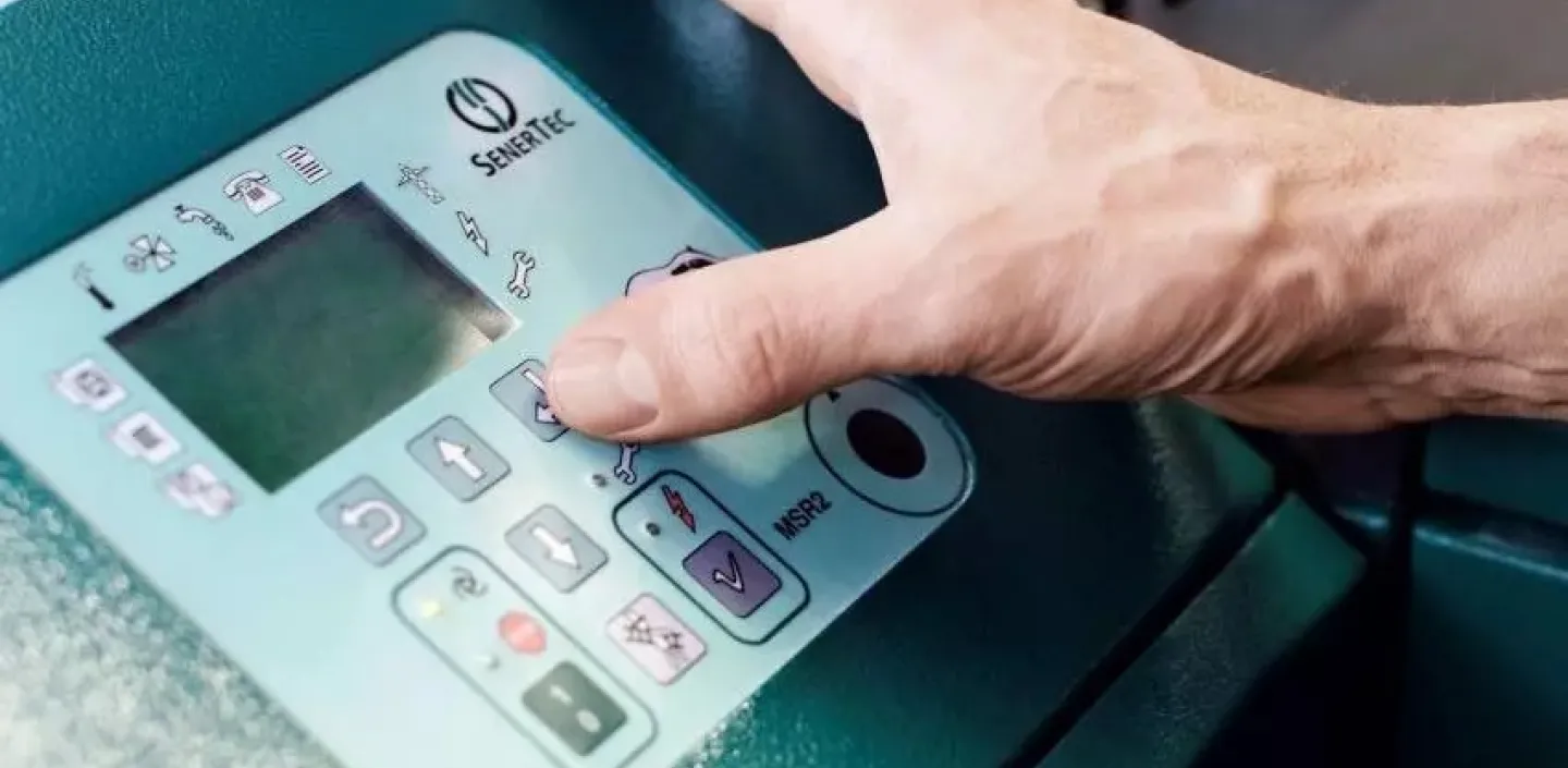 Blockheizkraftwerk Bedienung