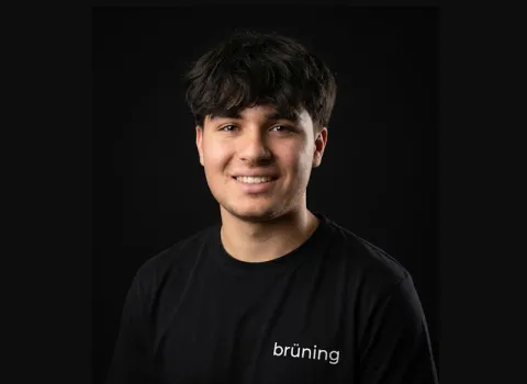 Luca Herwig Azubi Team Bruening