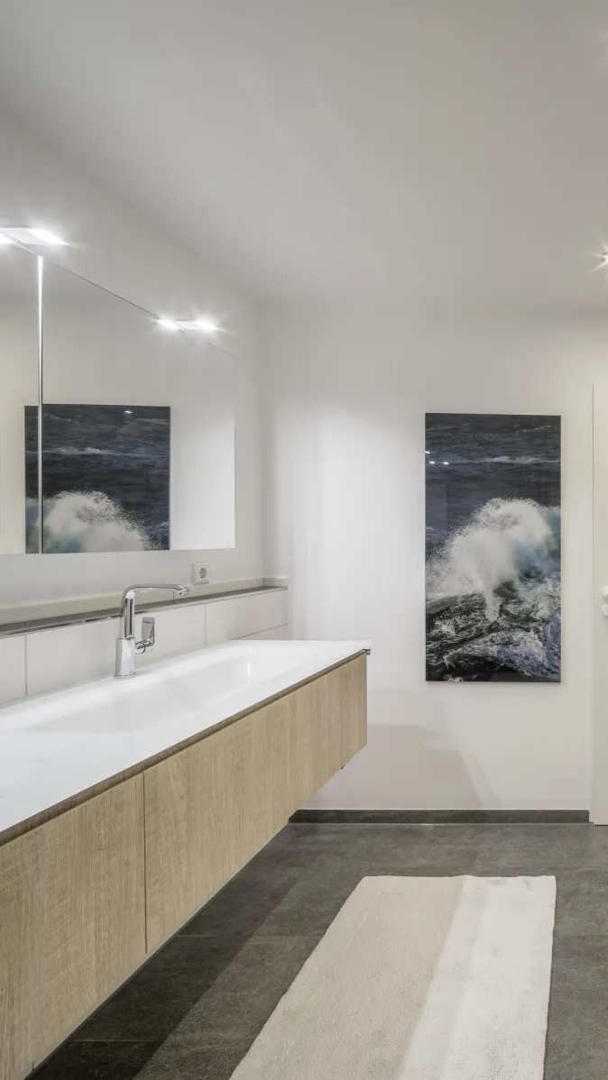 Waschbereich des Dachbads von Brüning.